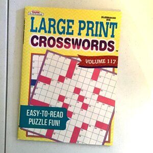 FUN LARGE PRINT CROSSWORDS - VOLUME #117